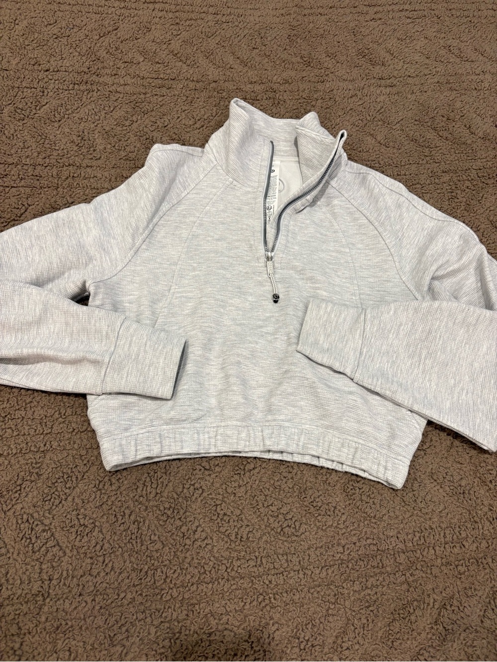 Lululemon waffle quarter zip